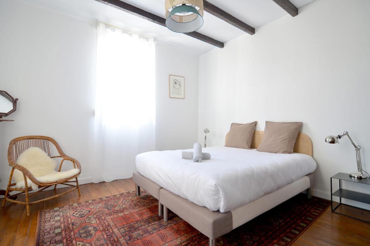 Gambetta Stylish 2 Bedrooms Apartment - Between Beach & Fresh Market Біарріц Екстер'єр фото