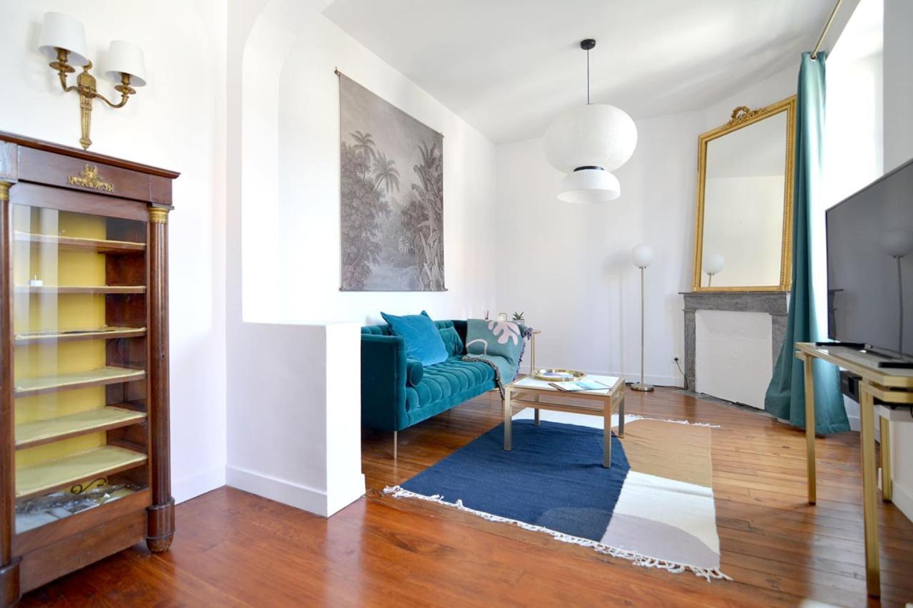 Gambetta Stylish 2 Bedrooms Apartment - Between Beach & Fresh Market Біарріц Екстер'єр фото